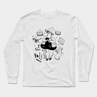 Cozy Witch Long Sleeve T-Shirt